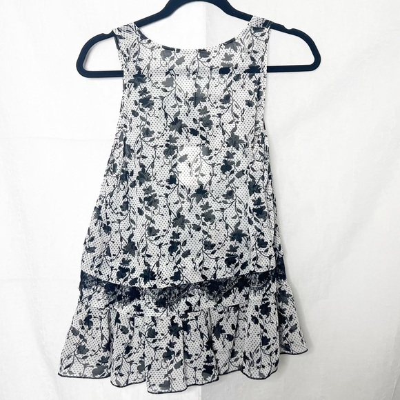 NEW with tags Cabi Sheer Floral Blouse - Picture 2 of 5